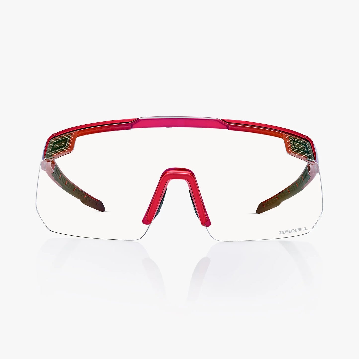 Lunettes SHIMANO S-PHYRE CE-SPHR2 Rouge Métalisé Verre Ridescape Road