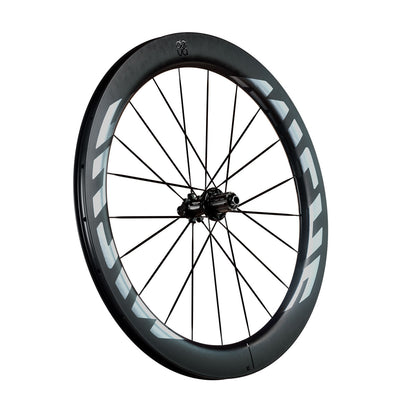 Paire de Roues MICHE DEVA RD 62 Tubeless Ready (Center Lock) Argent