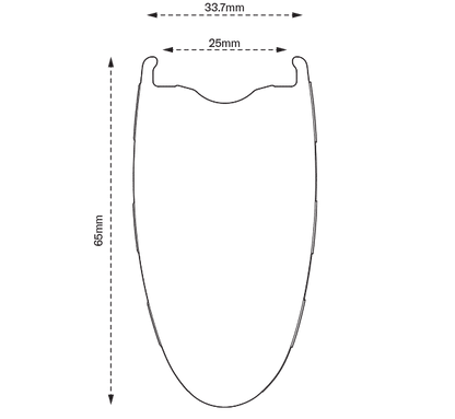Paire de Roues SCOPE Artech 6.A All-Road Tubeless Ready (Centerlock) Noir