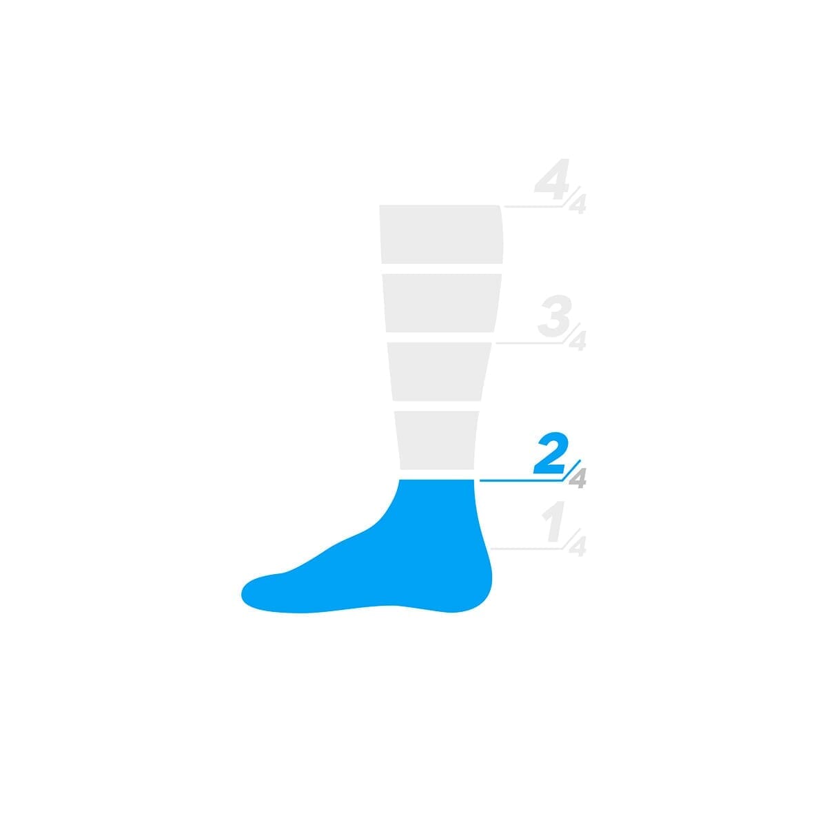Chaussettes CASTELLI ANIMA 7 Femme Noir