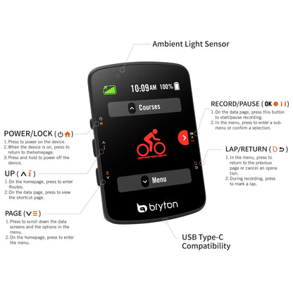 GPS BRYTON RIDER 550 E