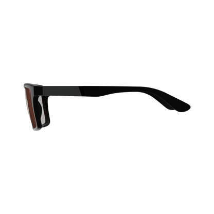 Lunettes LEATT THEVIZ SIERRA Noir/Argent Verre Polarisé Marron/Argent