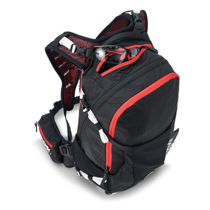 Sac à Dos avec Dorsale Intégrée USWE FLOW 16 L Noir/Rouge