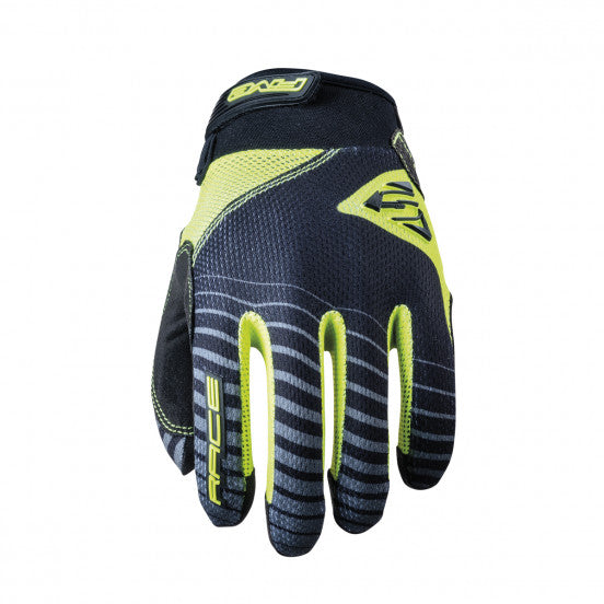 Gants FIVE BMX RACE Junior Jaune/Noir