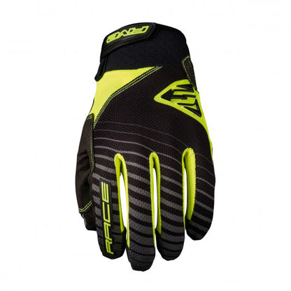 Gants FIVE BMX RACE Jaune/Noir
