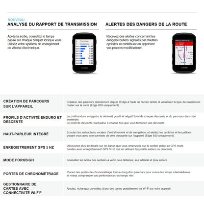 GPS GARMIN EDGE 850
