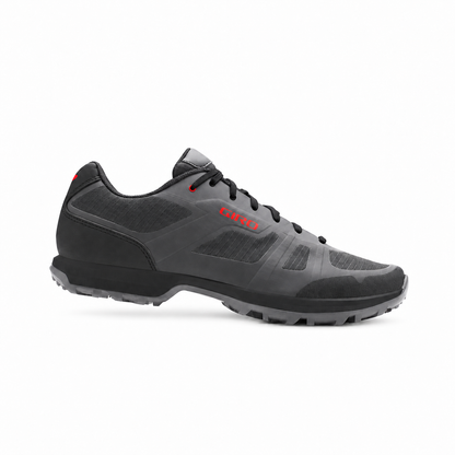 Chaussures VTT/Gravel GIRO GAUGE Femme Gris/Noir — profil extérieur