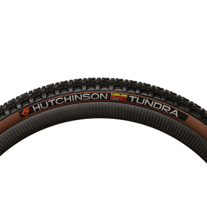 Pneu HUTCHINSON TUNDRA 700x50c Hardskin Tubeless Ready Marron