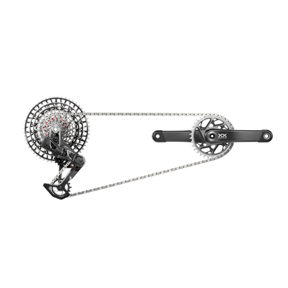 Groupe SRAM XX-SL EAGLE T-TYPE AXS EAGLE 12V Q174 DUB 34 Dents 10/52 USB-C