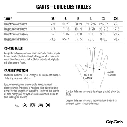 Gants GRIPGRAB PACR WINDPROOF SPRING AUTUMN Noir