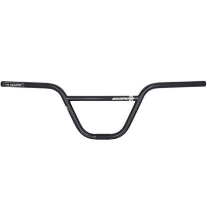 Guidon BMX STAYSTRONG Chevron Straight Race Black Ø22.2mm