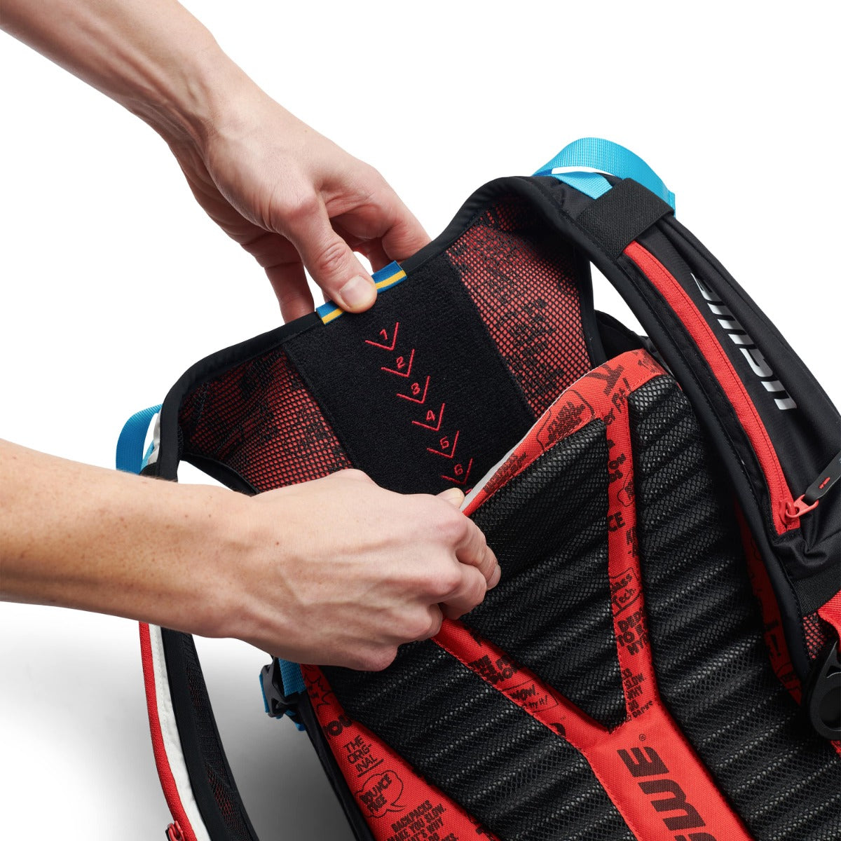 Sac à Dos USWE HAJKER 18 L Noir/Rouge