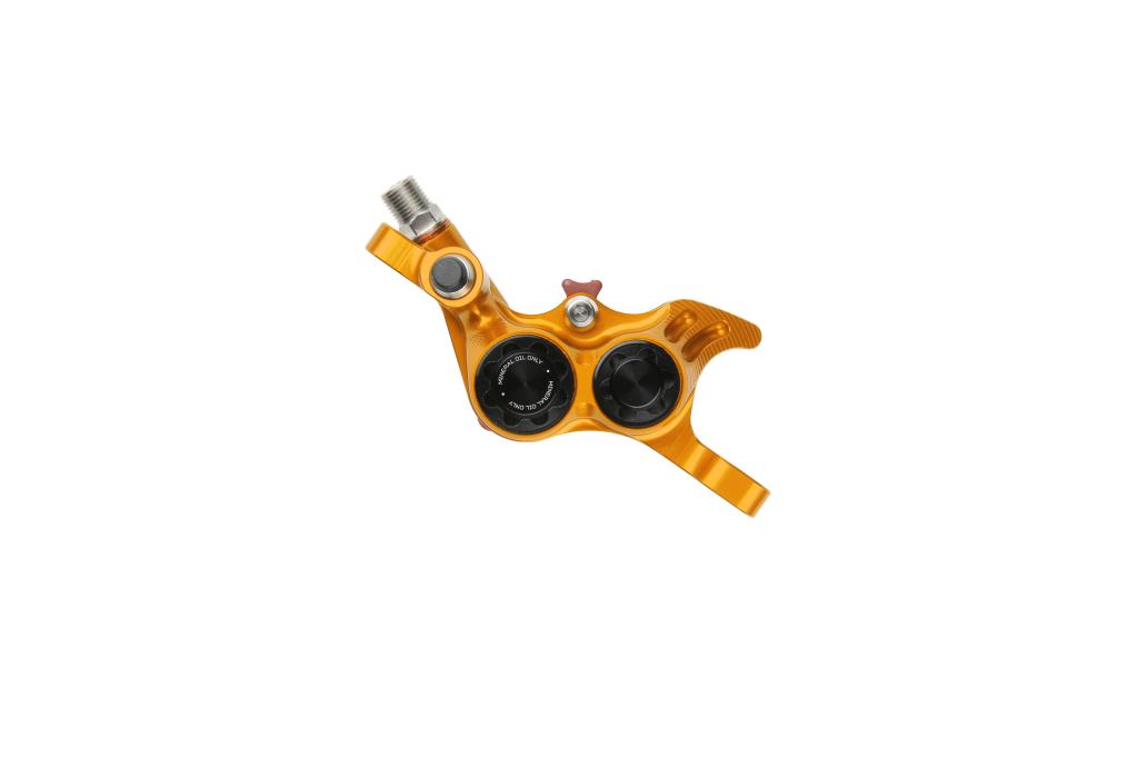 Etrier de Frein HOPE RX4+ SL PM 4 Pistons Minéral Orange