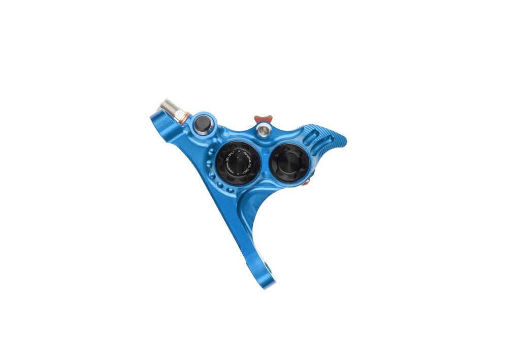 Etrier de Frein Avant HOPE RX4+ SL FMF (+20) 70mm 4 Pistons Minéral Bleu