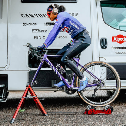 FEEDBACK SPORTS Omnium Over-Drive — Exemple d’échauffement avant une course, vélo non inclus