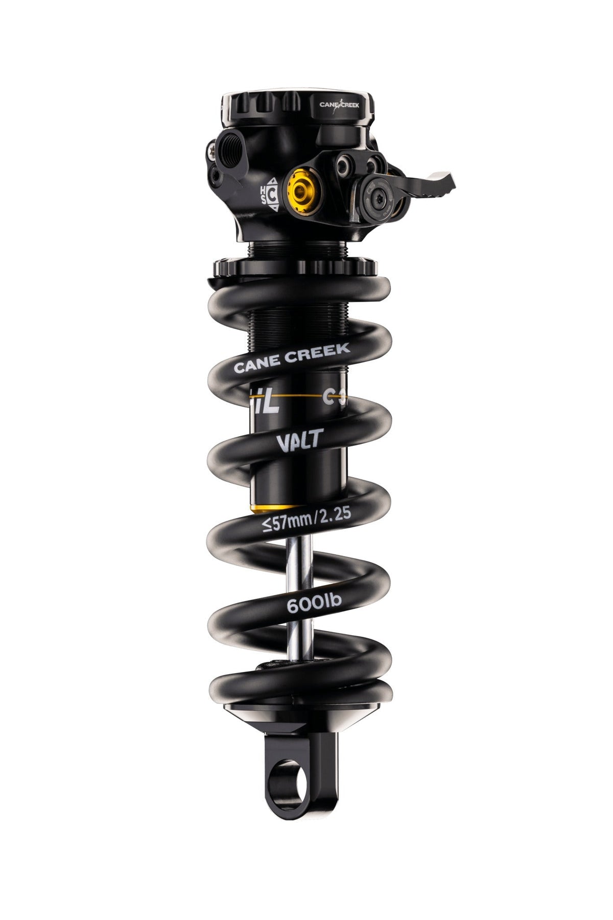 Amortisseur CANE CREEK Coil IL Trunnion - vue montee