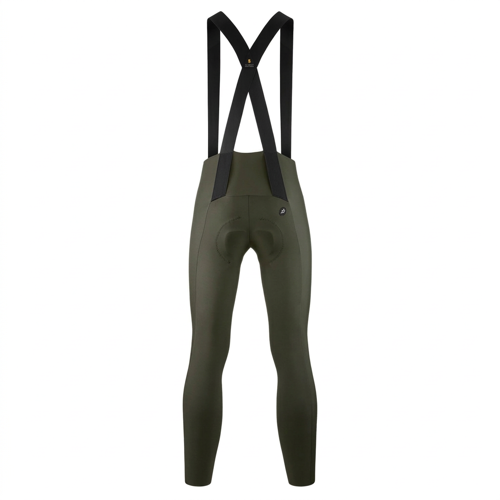 Cuissard Long à Bretelles ASSOS MILLE GT SPRING FALL S11 Deep Green