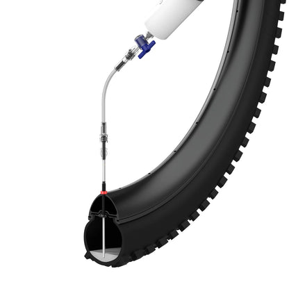 Seringue pour Liquide Préventif KOM CYCLING Démonte Valve Alu