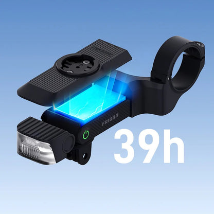 Éclairage Avant RAVEMEN FR 1000 - Garmin/Wahoo/Bryton