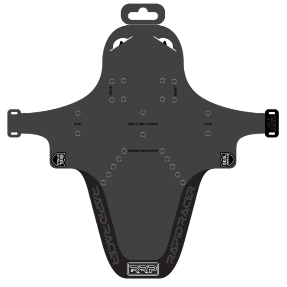 Garde-boue RRP EnduroGuard Large (fourche 120 à 200mm) Noir