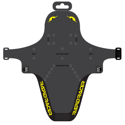 Garde-boue RRP EnduroGuard Standard (fourche 80 à 120mm) Noir/Jaune