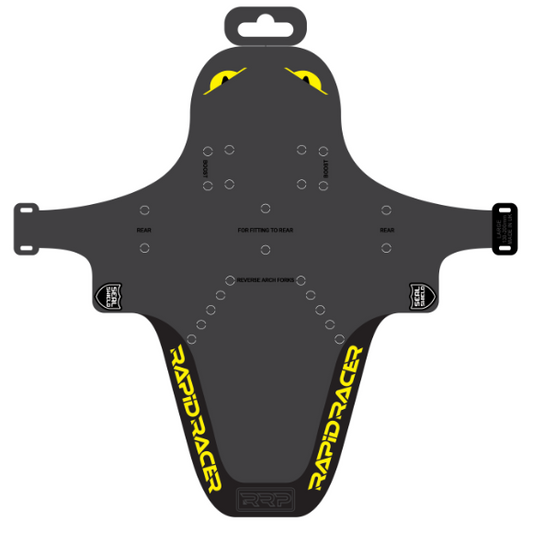 Garde-boue RRP EnduroGuard Standard (fourche 80 à 120mm) Noir/Jaune