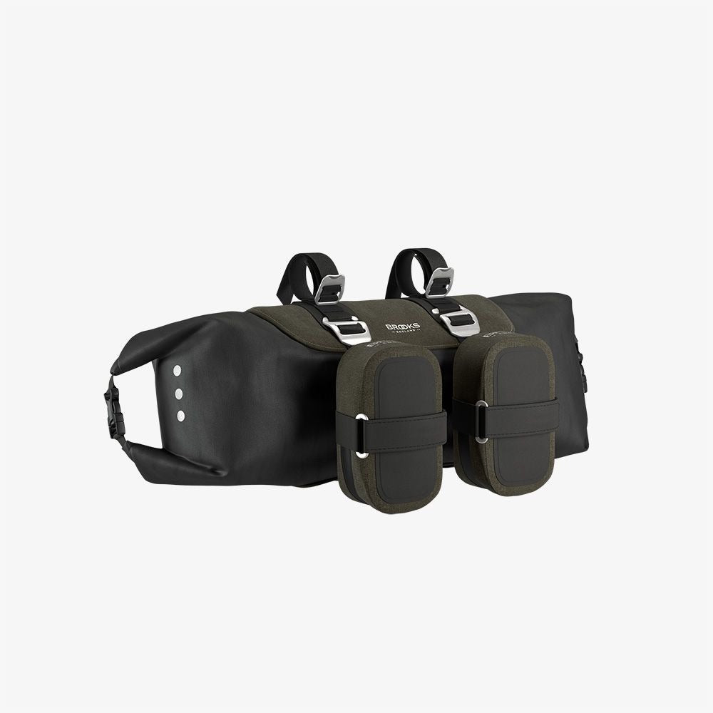 Sacoche de Guidon BROOKS SCAPE ROLL Vert