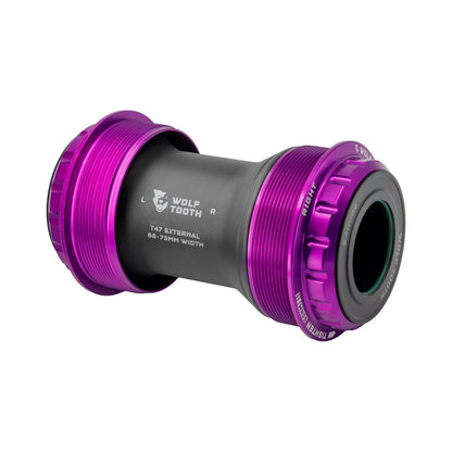 Boitier de Pédalier WOLFTOOTH T47 Externe 24mm ultraviolet purple