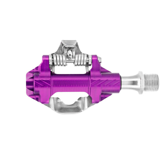 Pédales WOLF TOOTH DEL GRAVEL RACE Clipless Violet