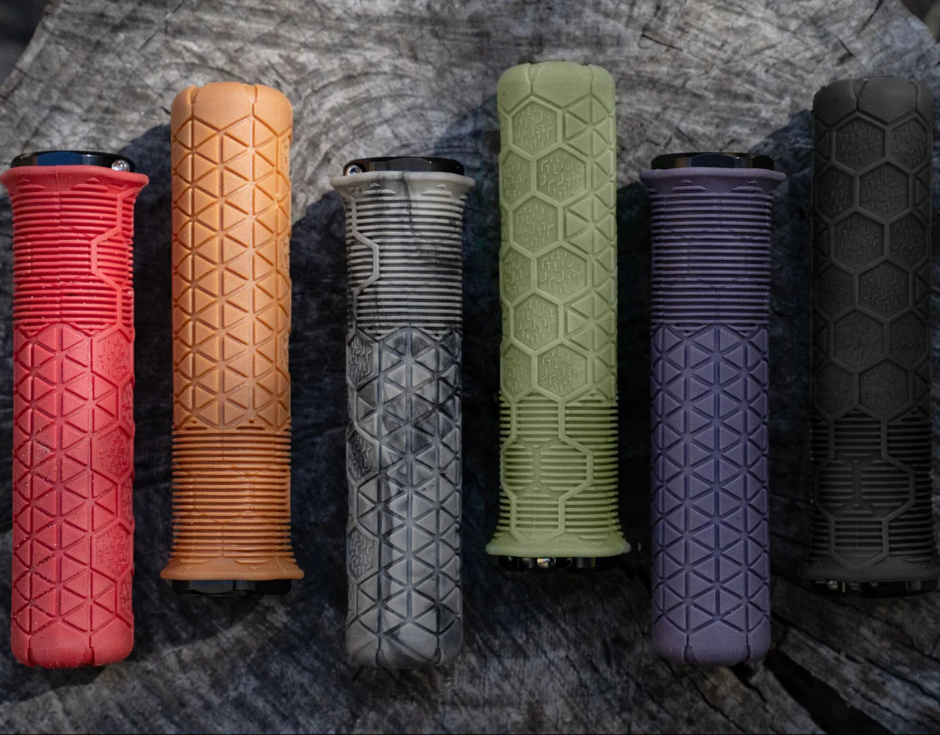 Grips ENVE FRACTAL Lock-On Trail Gris