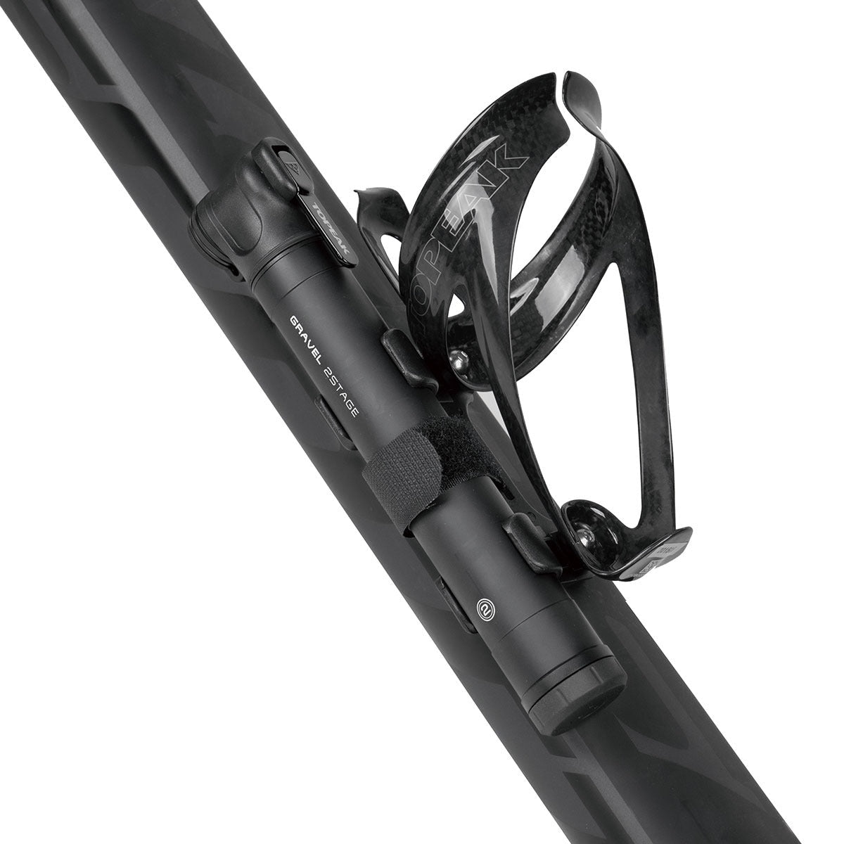 Pompe à Main TOPEAK GRAVEL 2STAGE Noir