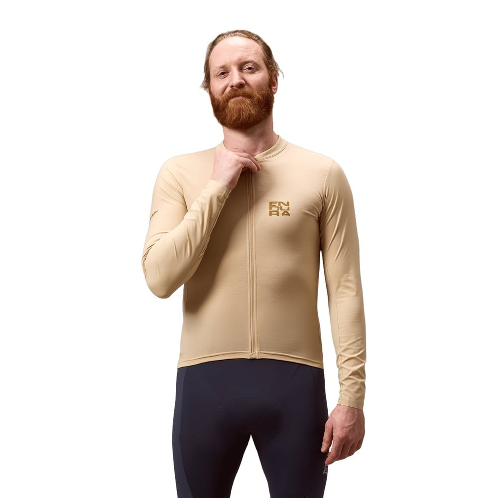 Maillot ENDURA ALLTRACK RIDE Manches Longues Sand
