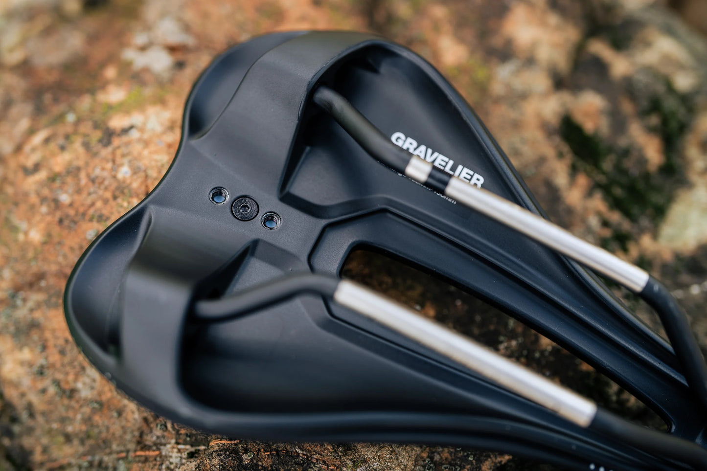 Selle WTB GRAVELIER Medium 140mm Rails Cr-Mo Noir