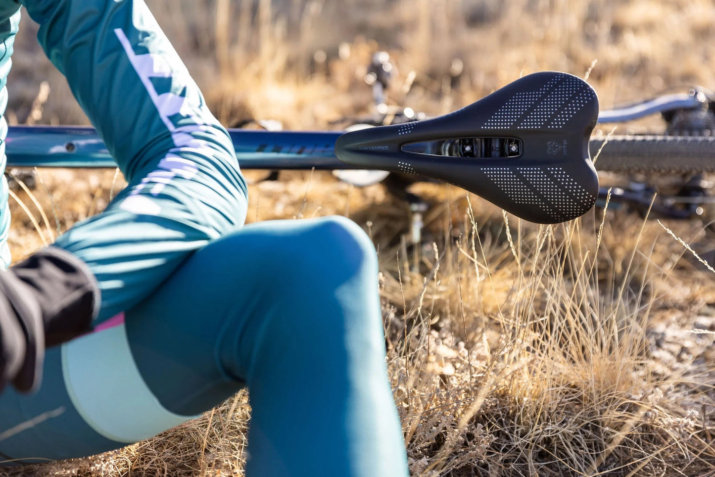 Selle WTB GRAVELIER Medium 140mm Rails Cr-Mo Noir