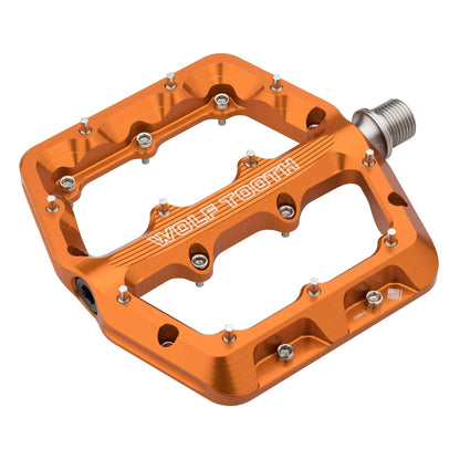 Pédales Plates WOLF TOOTH WAVEFORM Large Orange
