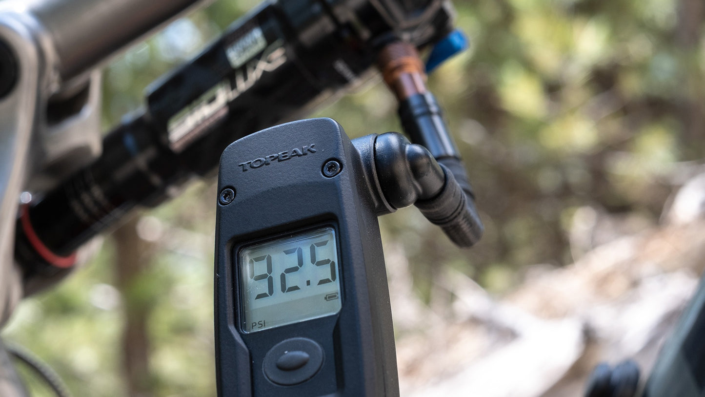 Pompe 2 en 1 TOPEAK MOUNTAIN 2STAGE DIGITAL