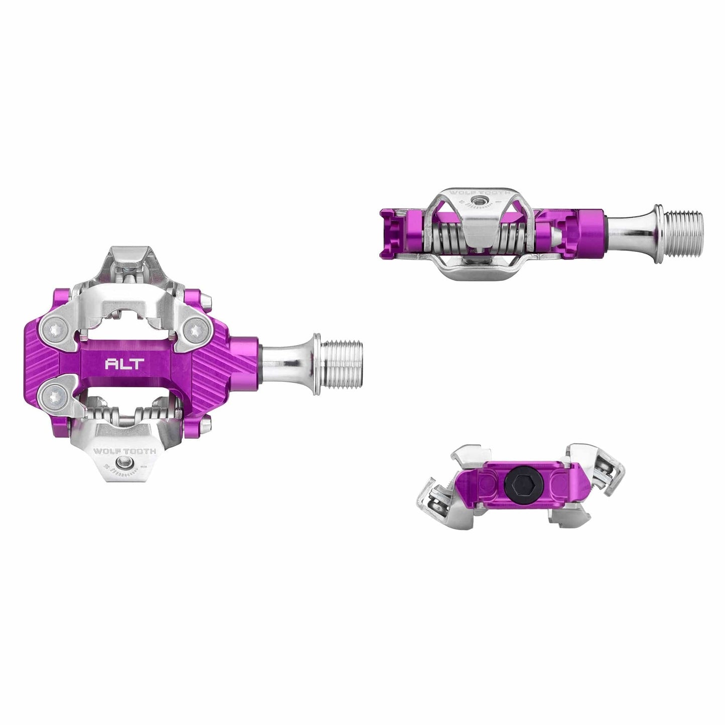 Pédales WOLF TOOTH ALT XC Clipless Violet