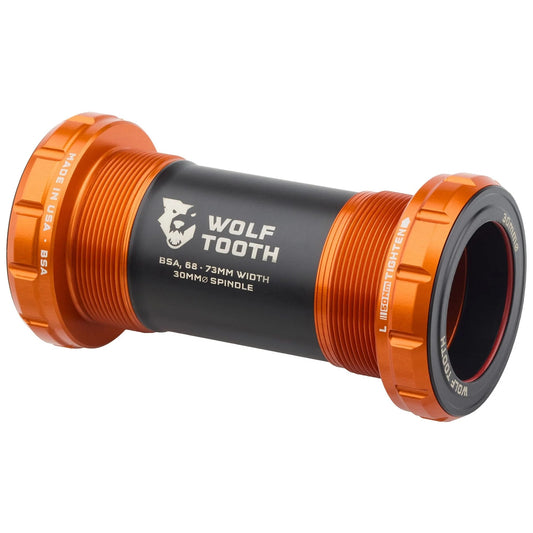 Boitier de Pédalier WOLFTOOTH BSA DUB 29mm Orange