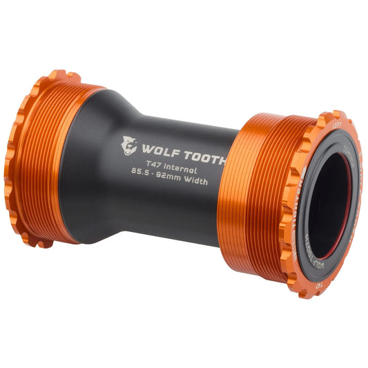 Boitier de Pédalier WOLFTOOTH T47i Interne 30mm Orange
