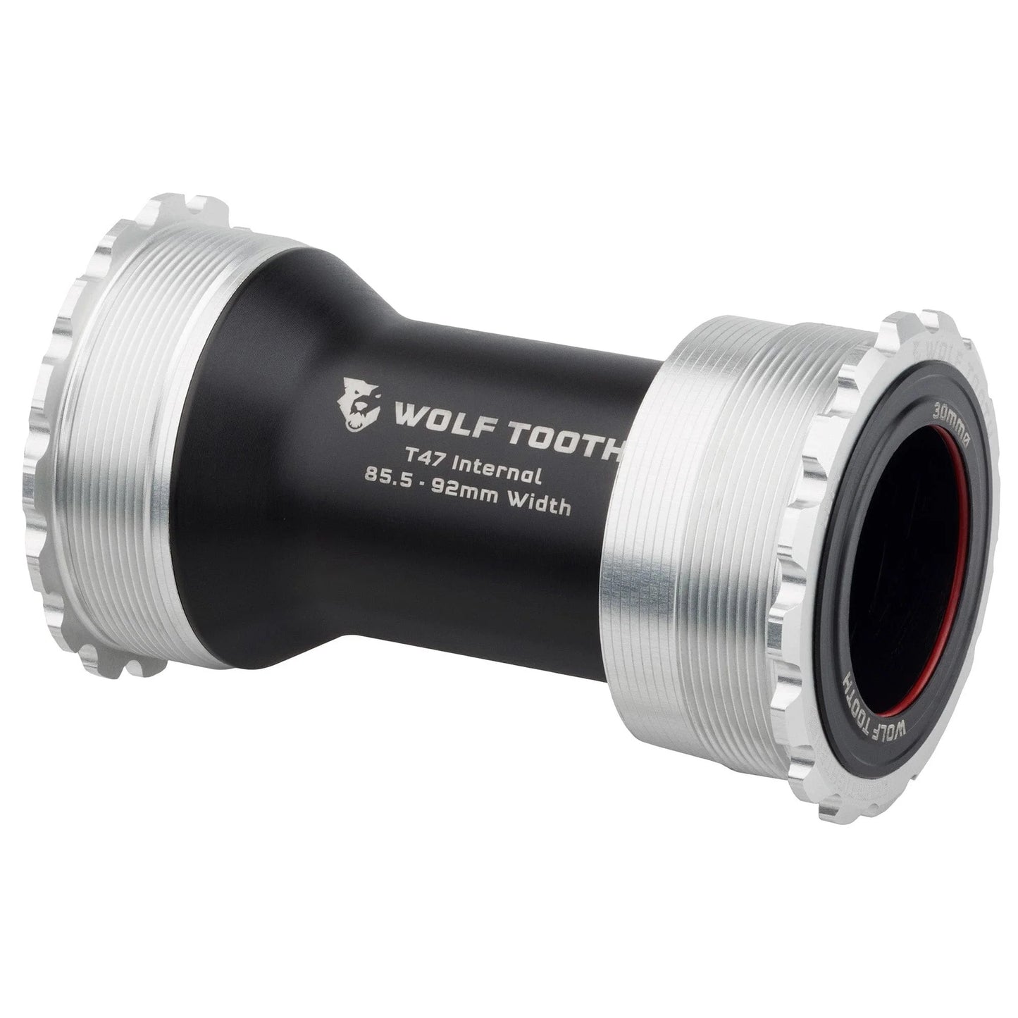 Boitier de Pédalier WOLFTOOTH T47i Interne 24mm Raw Silver