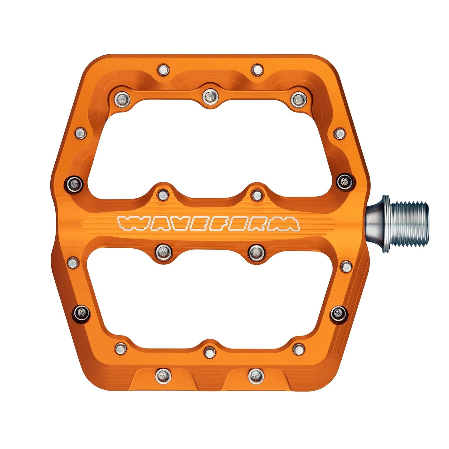 Pédales Plates WOLF TOOTH WAVEFORM Large Orange