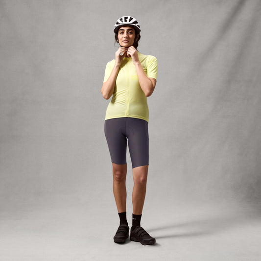 Cuissard Court à Bretelles ENDURA ALLTRACK RIDE Femme Carbon Gris