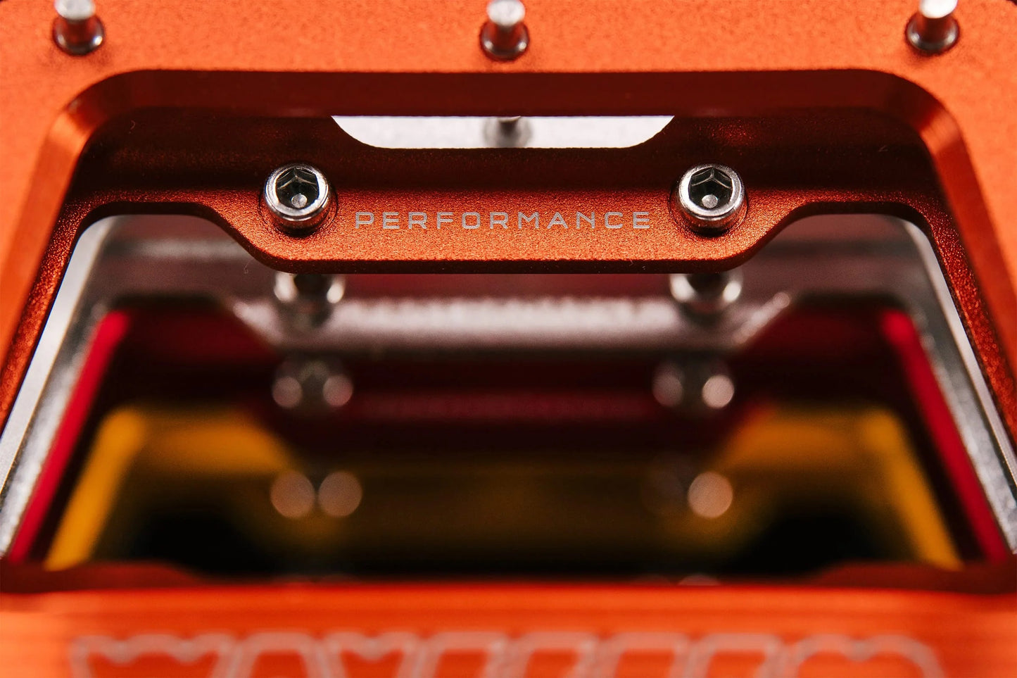 Pédales Plates WOLF TOOTH WAVEFORM PERFORMANCE Rouge