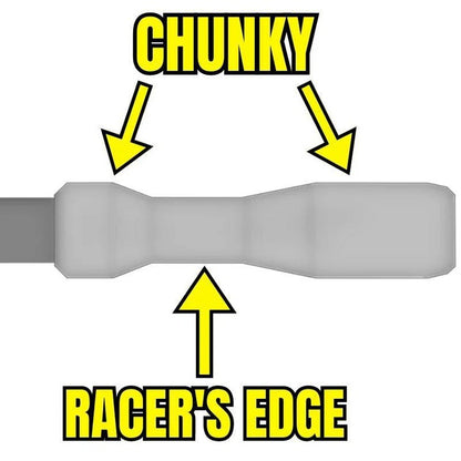 Grips ESI FIT CR (CHUNKY/RACER'S EDGE COMBO) 130 mm Bleu