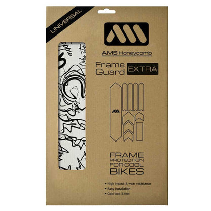 Protection Adhésive pour Cadre ALL MOUNTAIN STYLE EXTRA Signature Noir