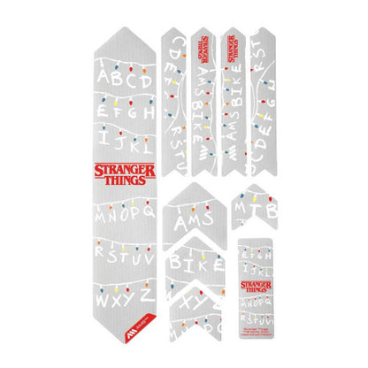 Protection Adhésive pour Cadre ALL MOUNTAIN STYLE EXTRA Stranger Things Lights Blanc