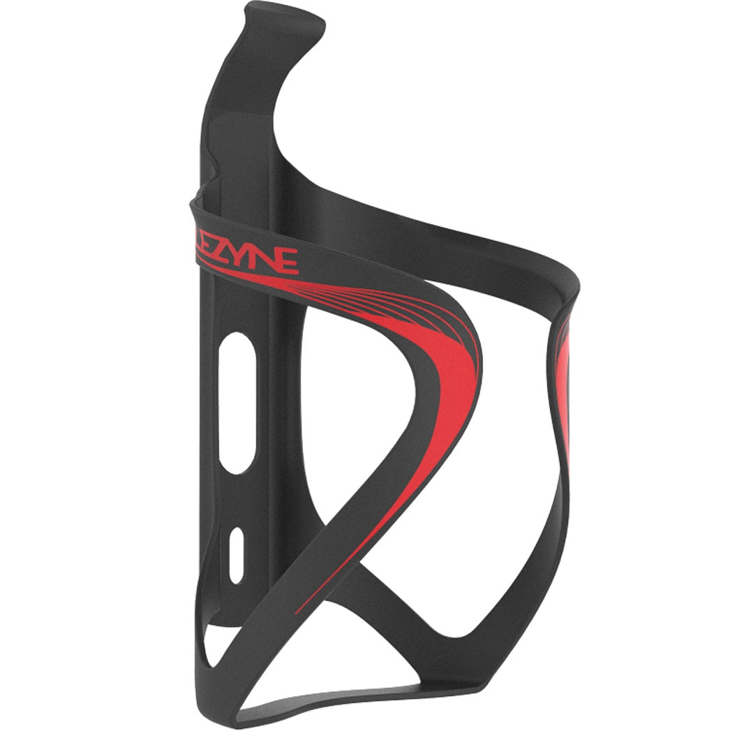 Porte/Bidon LEZYNE CARBON TEAM Noir/Rouge
