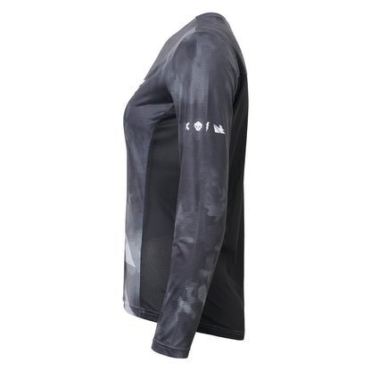 Maillot USWE LUFTIG MTB Manches Longues Femme Noir