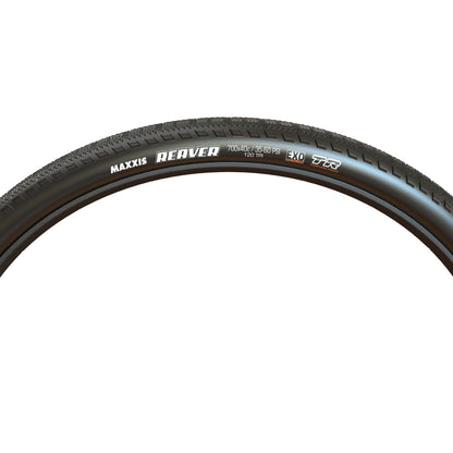 Pneu MAXXIS REAVER flanc noir - vue de côté