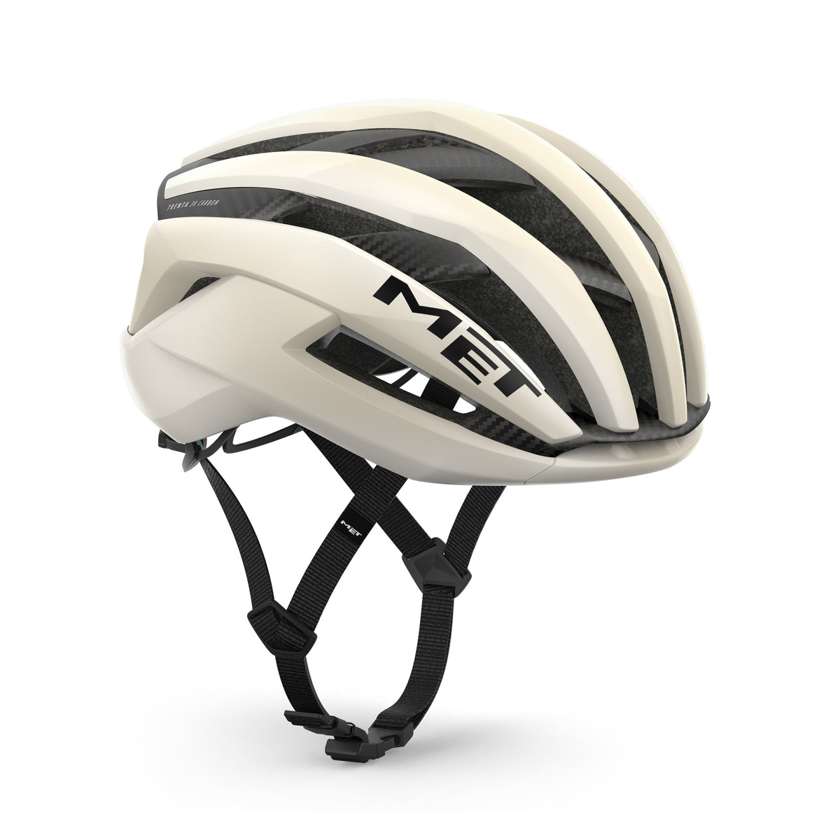Casque Route MET TRENTA 3K CARBON  Cloud Mat